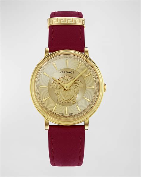 versace women's v-circle medusa watch|versace medusa watch women's.